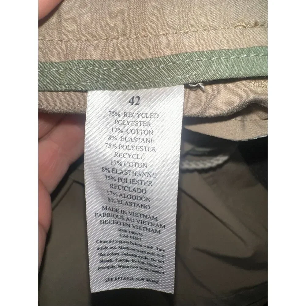 Faherty Men's All Day Shorts Khaki Size 42